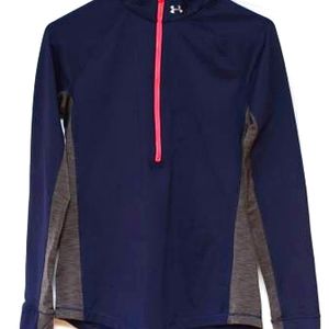 2 Under Armour Cold Gear Half Zips - Small